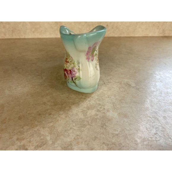 Vintage OLD FOLEY James Kent “Flowered” China Boot Shoe Planter Made In England - Picture 4 of 7